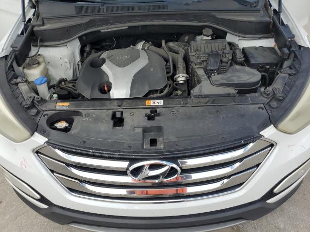 5XYZW3LA5DG052588 - 2013 HYUNDAI SANTA FE SPORT WHITE photo 12
