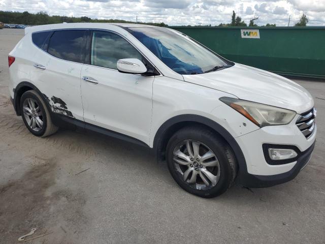 5XYZW3LA5DG052588 - 2013 HYUNDAI SANTA FE SPORT WHITE photo 4