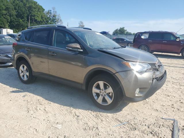 JTMWFREV6D5011076 - 2013 TOYOTA RAV4 XLE BROWN photo 4
