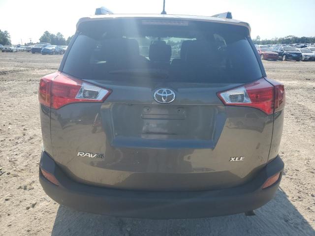JTMWFREV6D5011076 - 2013 TOYOTA RAV4 XLE BROWN photo 6