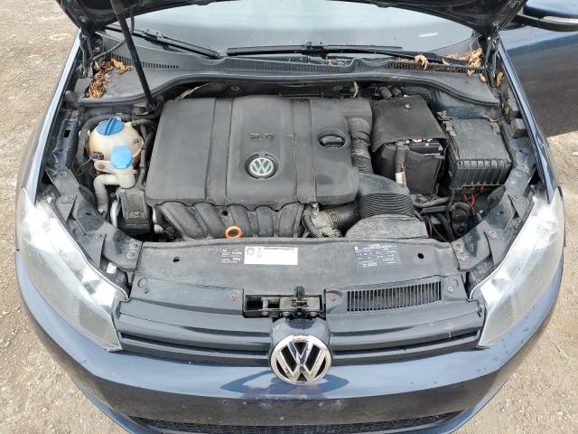 WVWDA7AJ4BW138896 - 2011 VOLKSWAGEN GOLF BLUE photo 11