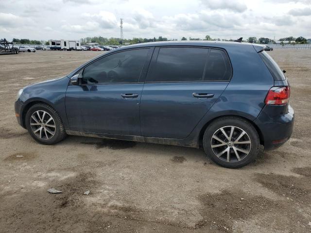 WVWDA7AJ4BW138896 - 2011 VOLKSWAGEN GOLF BLUE photo 2