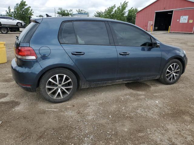 WVWDA7AJ4BW138896 - 2011 VOLKSWAGEN GOLF BLUE photo 3