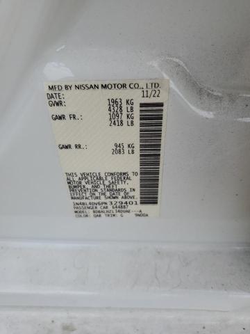 1N4BL4DV6PN329401 - 2023 NISSAN ALTIMA SV WHITE photo 13