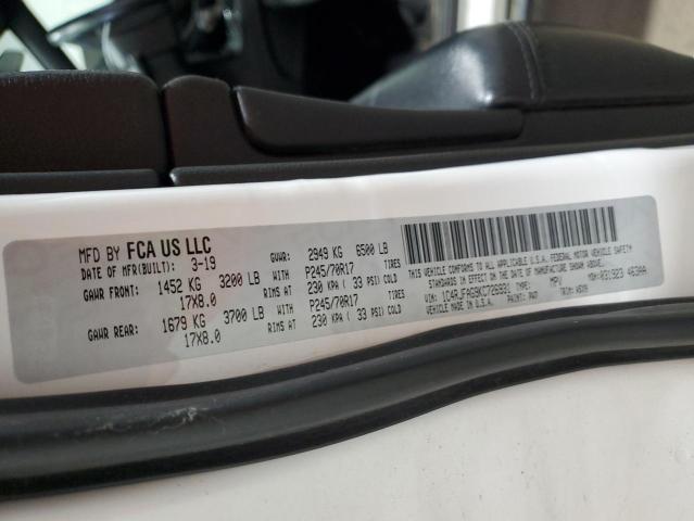 1C4RJFAG9KC726931 - 2019 JEEP GRAND CHER LAREDO WHITE photo 13