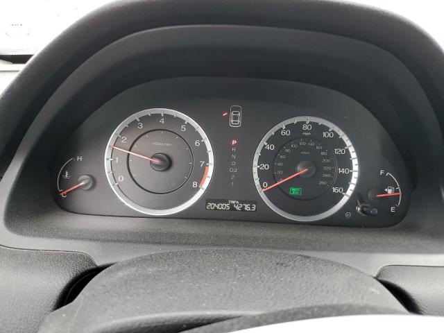 1HGCP2F80AA116538 - 2010 HONDA ACCORD EXL BLACK photo 9