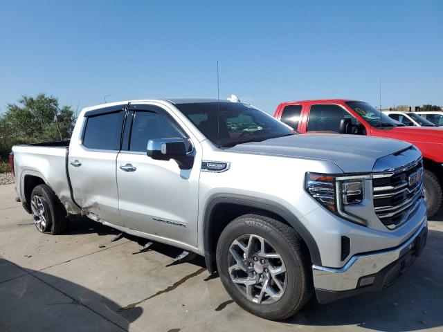 3GTPHDEDXNG577986 - 2022 GMC SIERRA C1500 SLT SILVER photo 4