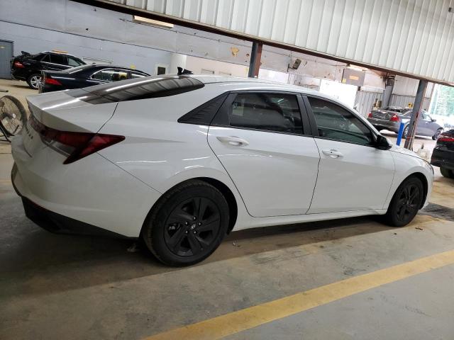 5NPLS4AG8MH026865 - 2021 HYUNDAI ELANTRA SEL WHITE photo 3