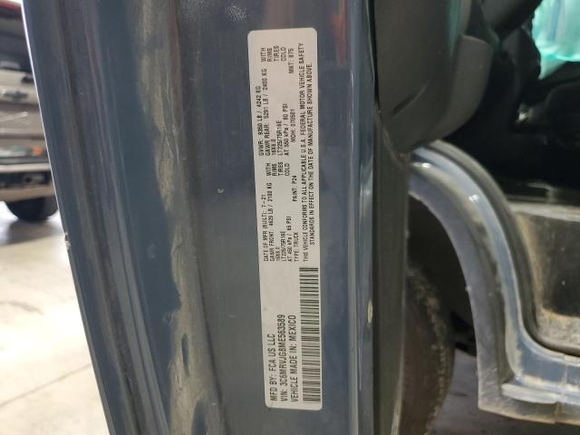 3C6MRVJG8ME563589 - 2021 RAM PROMASTER 3500 HIGH ლურჯი ფოტო 12