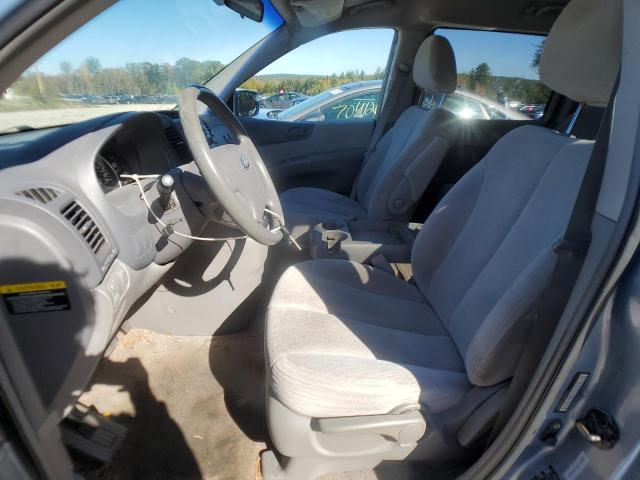 KNDMB233866068310 - 2006 KIA SEDONA EX BLUE photo 7