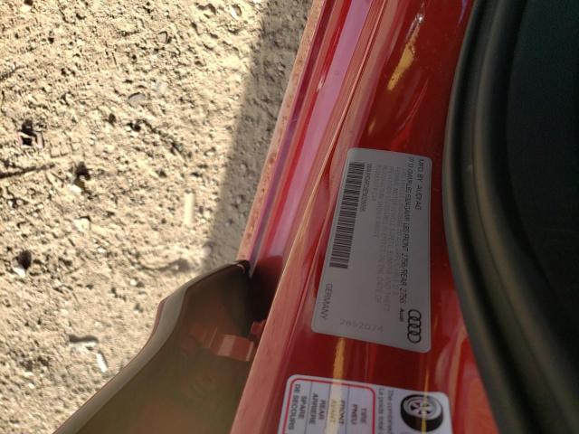 WAUHGAFC8EN026665 - 2014 AUDI A6 PRESTIGE წითელი ფოტო 12