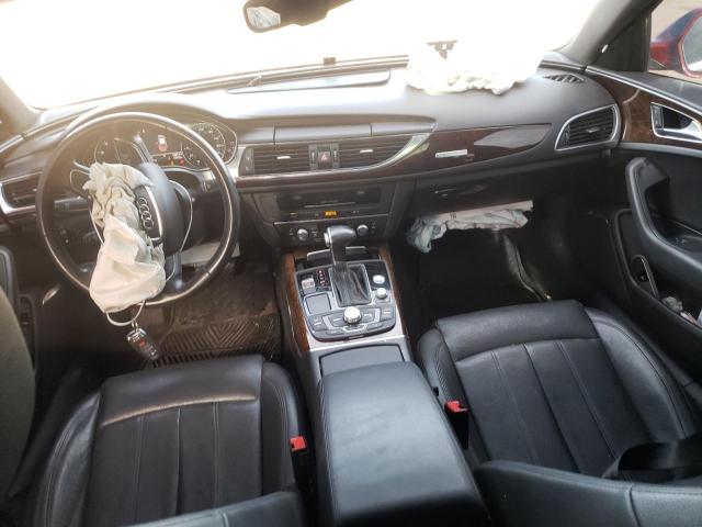 WAUHGAFC8EN026665 - 2014 AUDI A6 PRESTIGE წითელი ფოტო 8
