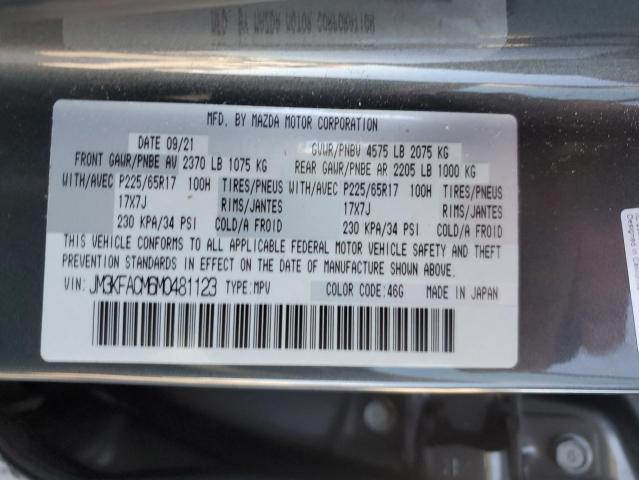 JM3KFACM6M0481123 - 2021 MAZDA CX-5 TOURING Boz foto 14