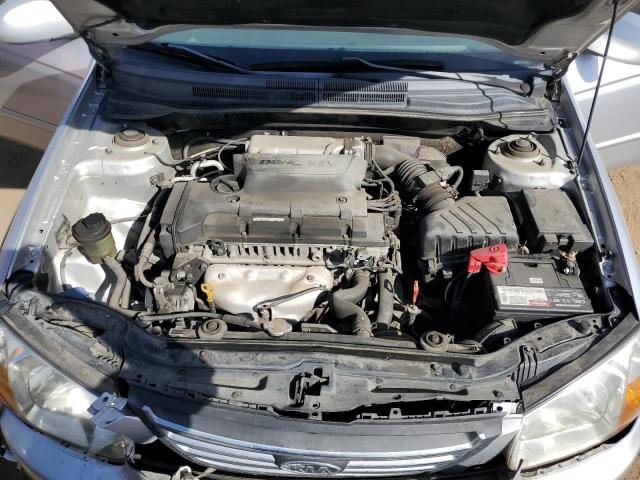 KNAFE122985583664 - 2008 KIA SPECTRA EX SILVER photo 11