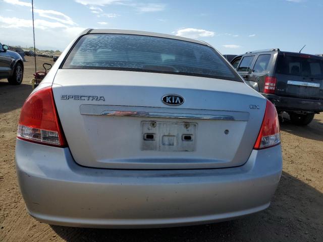 KNAFE122985583664 - 2008 KIA SPECTRA EX SILVER photo 6