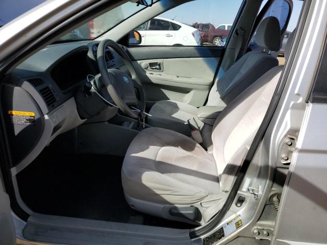 KNAFE122985583664 - 2008 KIA SPECTRA EX SILVER photo 7