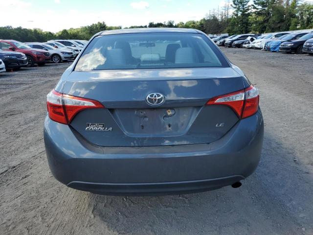 2T1BURHE6GC681007 - 2016 TOYOTA COROLLA L Azul foto 6