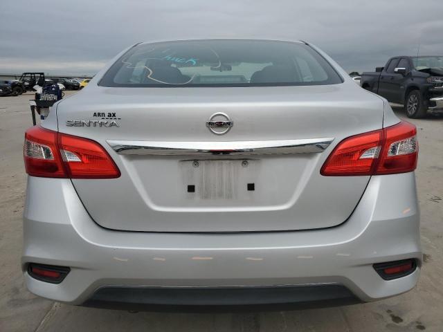 3N1AB7APXHY375921 - 2017 NISSAN SENTRA S SILVER photo 6