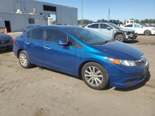 19XFB2F83CE335360 - 2012 HONDA CIVIC EX BLUE photo 4
