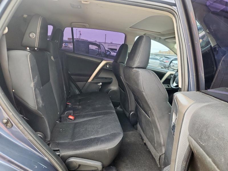 2T3WFREV1EW076539 - 2014 TOYOTA RAV4 XLE BLUE photo 11