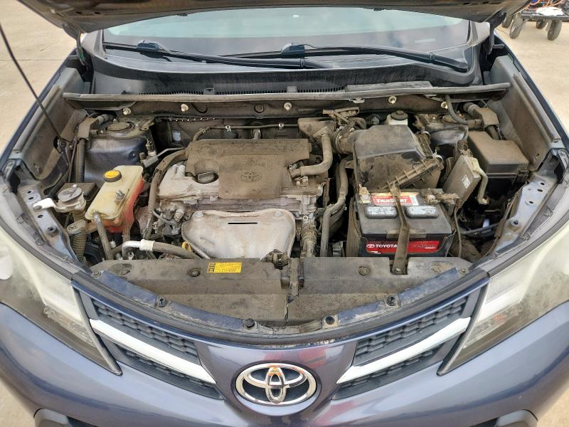 2T3WFREV1EW076539 - 2014 TOYOTA RAV4 XLE BLUE photo 12