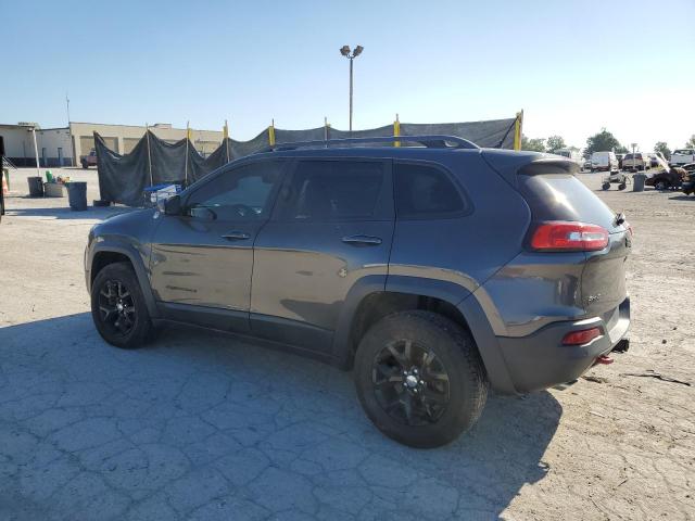 1C4PJMBS2FW524659 - 2015 JEEP CHEROKEE TRAILHAWK GRAY photo 2