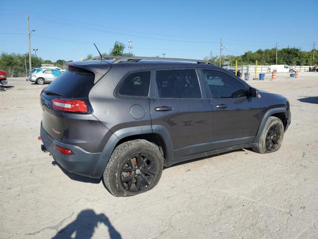 1C4PJMBS2FW524659 - 2015 JEEP CHEROKEE TRAILHAWK GRAY photo 3