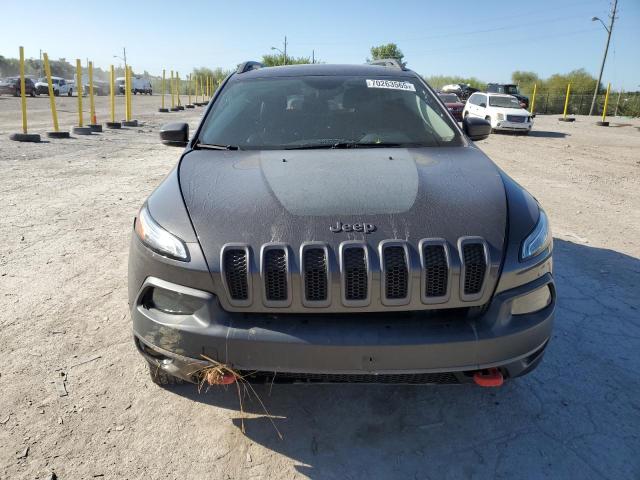 1C4PJMBS2FW524659 - 2015 JEEP CHEROKEE TRAILHAWK GRAY photo 5