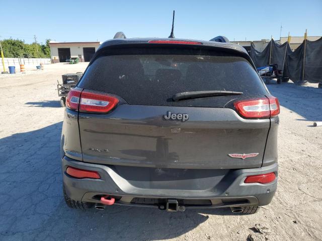 1C4PJMBS2FW524659 - 2015 JEEP CHEROKEE TRAILHAWK GRAY photo 6