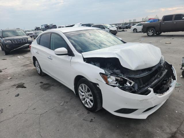 3N1AB7AP8KY426274 - 2019 NISSAN SENTRA S WHITE photo 4