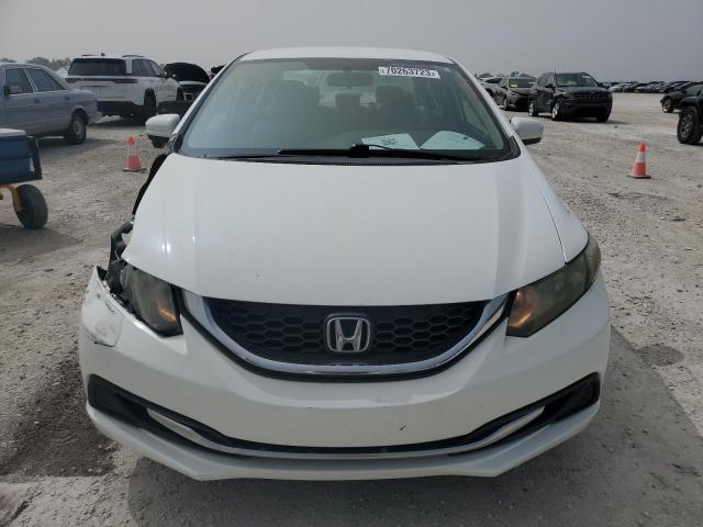 19XFB2F76FE112841 - 2015 HONDA CIVIC SE WHITE photo 5