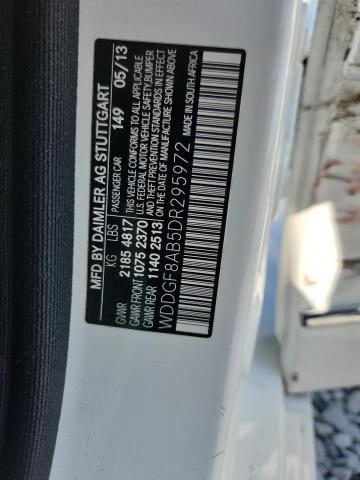 WDDGF8AB5DR295972 - 2013 MERCEDES-BENZ C 300 4MATIC WHITE photo 12