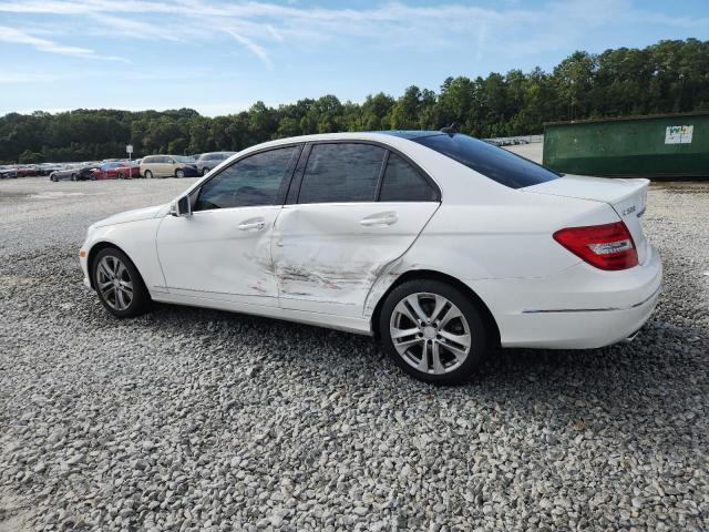 WDDGF8AB5DR295972 - 2013 MERCEDES-BENZ C 300 4MATIC WHITE photo 2
