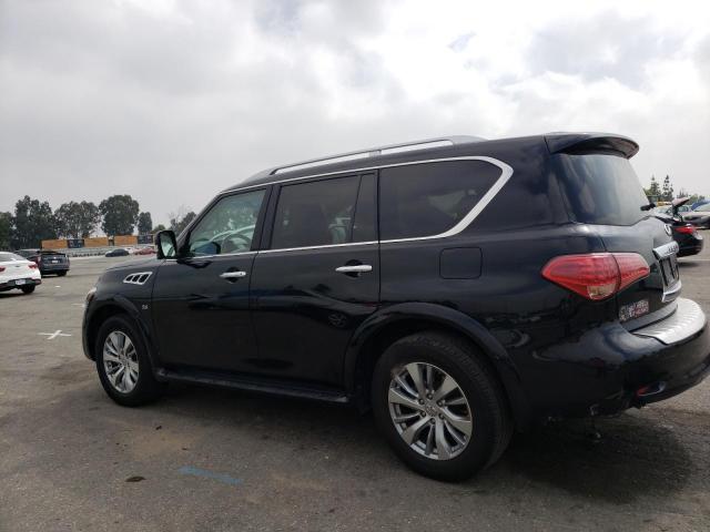 JN8AZ2NEXF9084475 - 2015 INFINITI QX80 BLACK photo 2