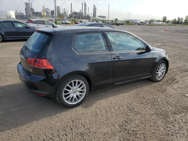 3VW917AU3FM026433 - 2015 VOLKSWAGEN GOLF BLACK photo 3