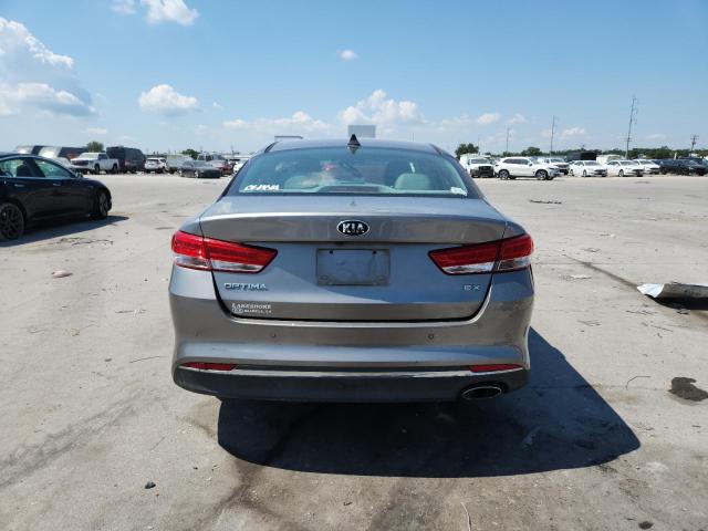 5XXGU4L37JG240260 - 2018 KIA OPTIMA EX 灰色 照片 6