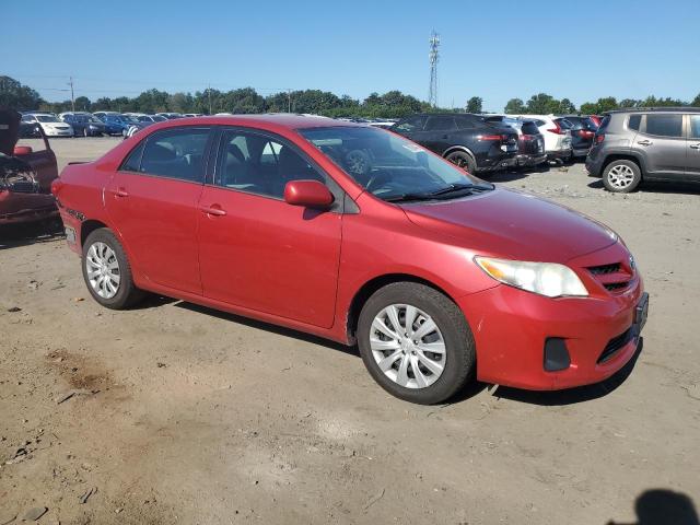 2T1BU4EE6CC812454 - 2012 TOYOTA COROLLA BASE RED photo 4
