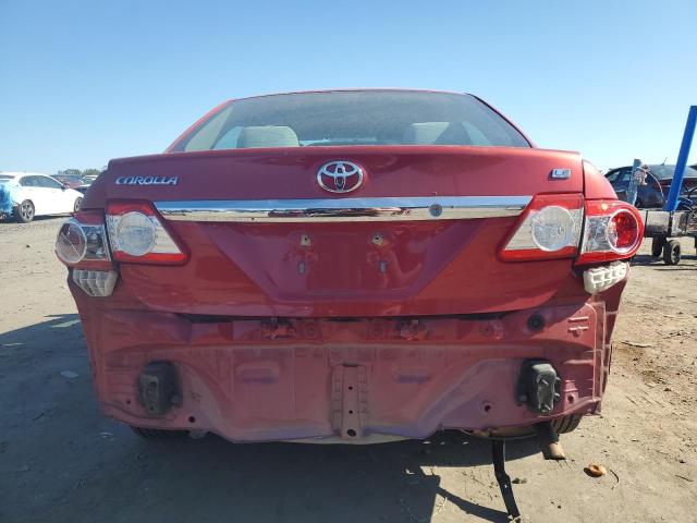 2T1BU4EE6CC812454 - 2012 TOYOTA COROLLA BASE RED photo 6