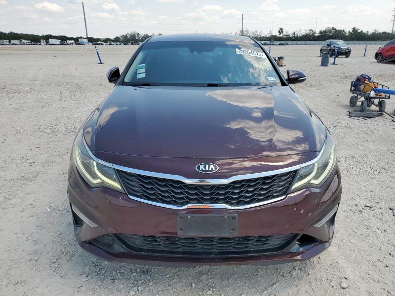 5XXGT4L3XKG363409 - 2019 KIA OPTIMA LX Tünd qırmızı foto 5