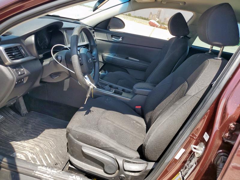 5XXGT4L3XKG363409 - 2019 KIA OPTIMA LX Tünd qırmızı foto 7