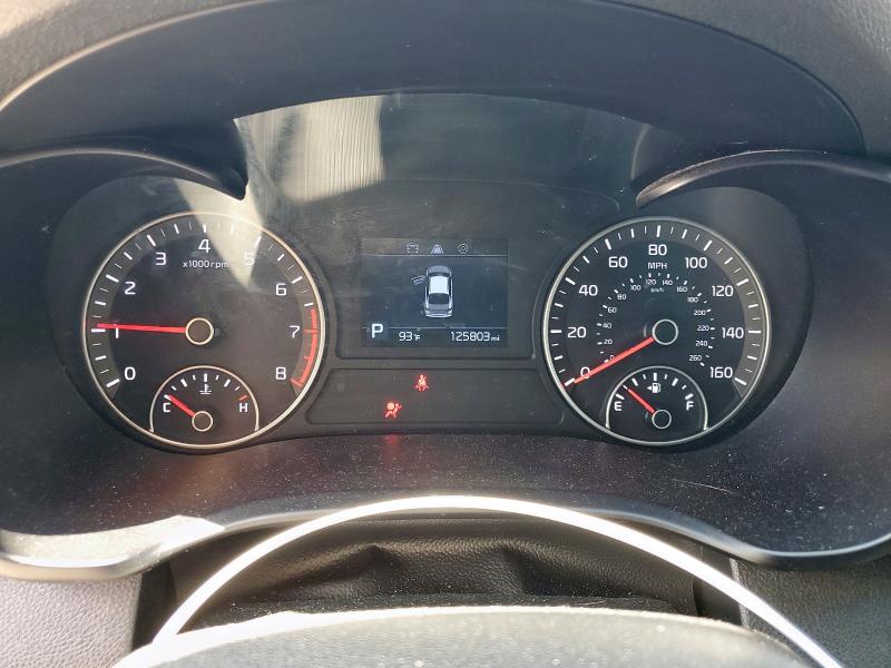 5XXGT4L3XKG363409 - 2019 KIA OPTIMA LX Tünd qırmızı foto 9