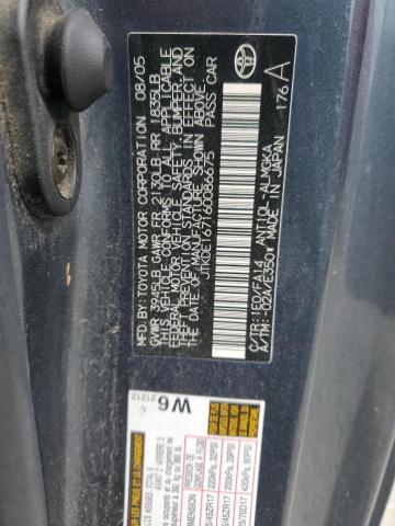 JTKDE167160086675 - 2006 TOYOTA SCION TC 石墨色 照片 12
