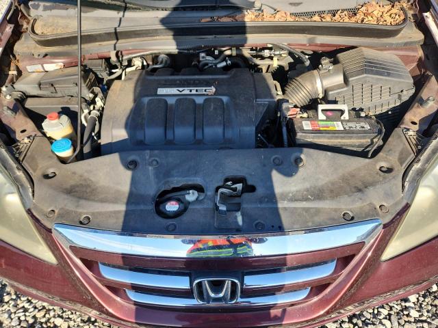 5FNRL38477B095000 - 2007 HONDA ODYSSEY EX BURGUNDY photo 12