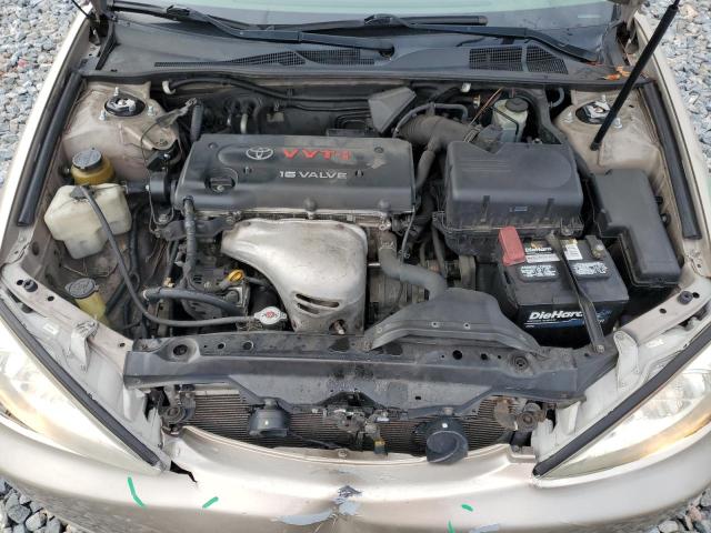 4T1BE32K03U704461 - 2003 TOYOTA CAMRY LE BEIGE photo 11