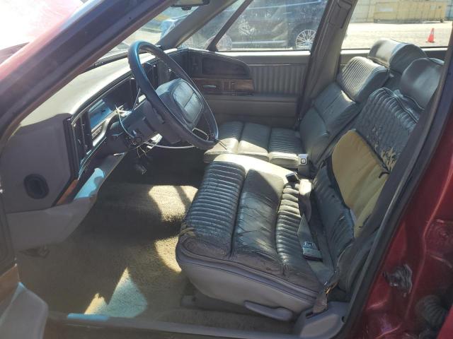 1G4CW53L1P1622105 - 1993 BUICK PARK AVENU MAROON photo 7