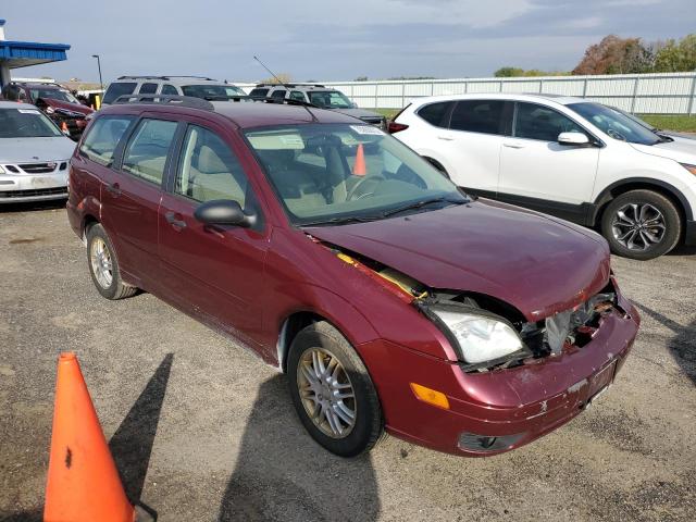 1FAFP36N06W102517 - 2006 FORD FOCUS ZXW MAROON photo 4