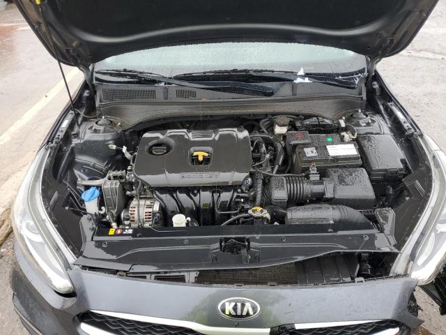 3KPF24AD3KE018290 - 2019 KIA FORTE FE ნაცრისფერი ფოტო 11
