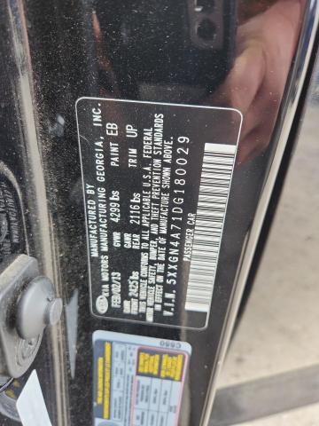 5XXGN4A71DG180029 - 2013 KIA OPTIMA EX BLACK photo 12