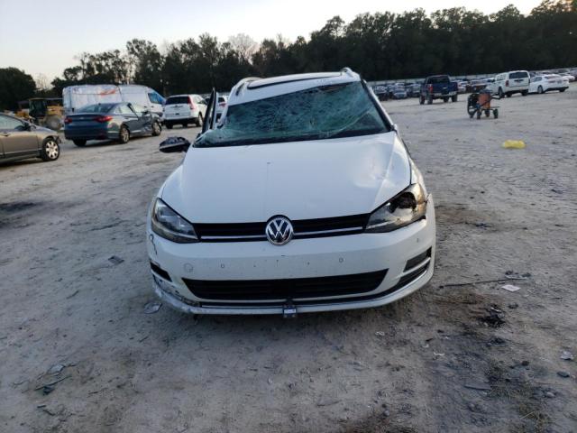 3VWCA7AU6FM517889 - 2015 VOLKSWAGEN GOLF SPORT TDI S WHITE photo 5