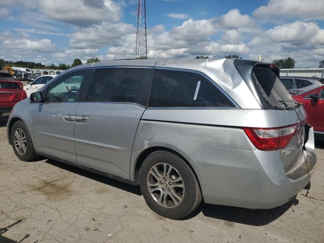 5FNRL5H62CB028893 - 2012 HONDA ODYSSEY EXL SILVER photo 2